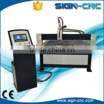 High speed metal sheet plasma cnc cutting machine / low cost Metal cutter with water table