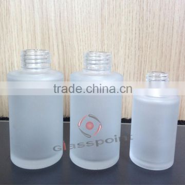 1oz frosted perfume bottle, cosmetic bottle for essence, 30ml glass bottle