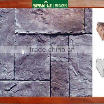 Custom Sized Solid Surface Stone Artificial Wall Stone