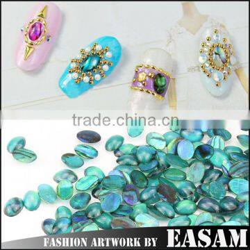 Natural Shell Stone Nail Decoration, Natural Stone Jewelry for Nail Decoration