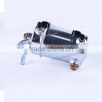 Wholesale Sliver Aluminum Racing Universal Oil Catch Can Tank photo-3