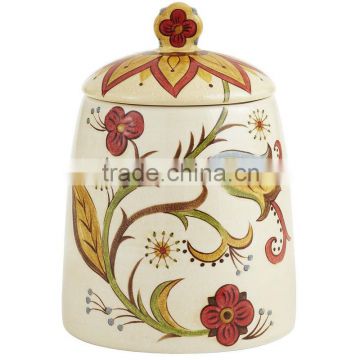 Novelty earthenware cookie jar