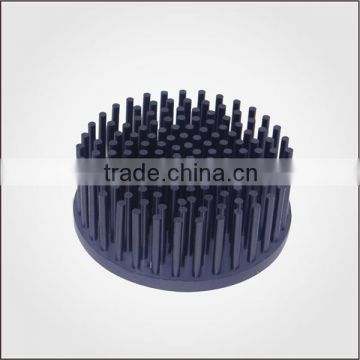 Round Aluminum Black Anodized Cold Forged Heatsink from China Heatsink