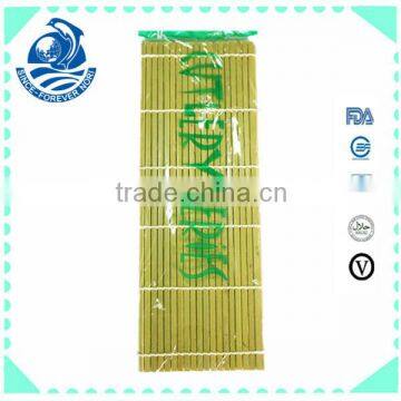 green bamboo mat,sushi rolling mat