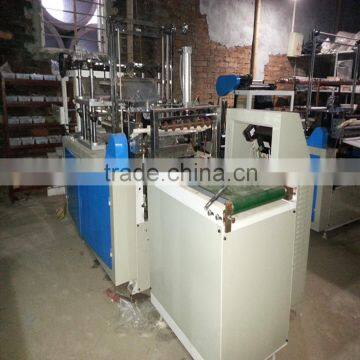 WG 500 Double Layers Disposable Plastic Glove Making Machine Price