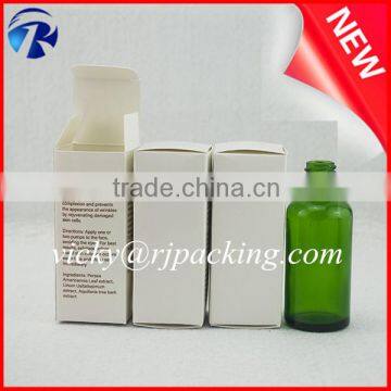 Low price made small glass paper packing box for 30ml bottles