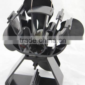4 Blade Eco Environment Wood Burner Stove Fan for Fireplace Stove photo-4