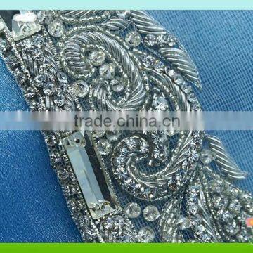 Garment Accessories and Beaded Bridal Trims for Wedding Dress photo-2
