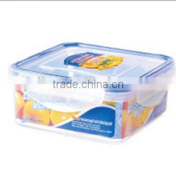 540ml square air tight food container with four lock