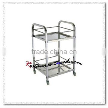 S083 Assembling Stainless Steel Wine Service Trolley