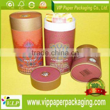 NEW CUSTOM CUSTOM CYLINDER CARDBOARD BOX PACKAGING