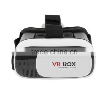 2016 Google Cardboard Plastic 3d glasses real virtual with remote controller for 4.7"-6" Smart Phones