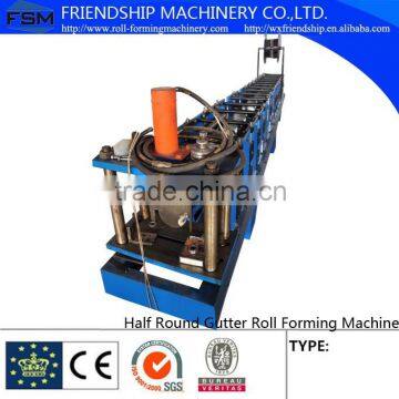 Half Round Gutter Machine For Rainwater Round Gutter Hydraulic Cutting Plc Control photo-3