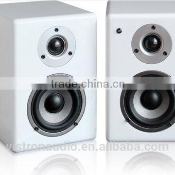 HIFI Studio-quality Multimedia Monitor Bookshelf Speaker Powered Bi-amplified Active Desktop Reference Monitor Speakers photo-2