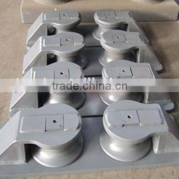 Marine Steel Cast Roller Chock Mooring Chock Ship Chock