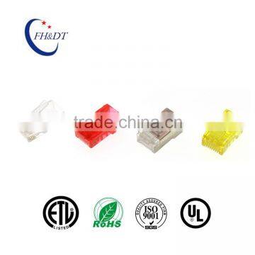 Network Solution RJ45 Cat5e Cat6 Cat6A UTP STP 8P8C Connector Module Plug