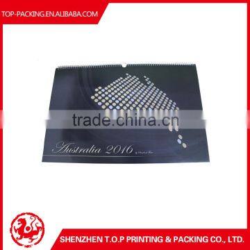 2016 Promotional wall calendar printing service                        
                                                Quality Choice