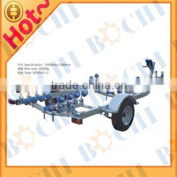 1000 Kg Load Galvanized Fiberglass Boat Trailer