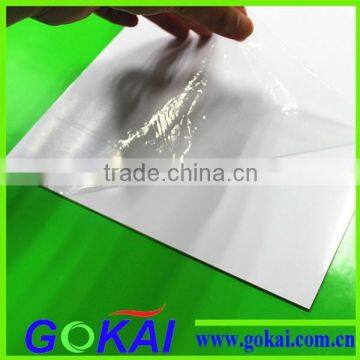 Gokai matt white rigid pvc sheet for advertising