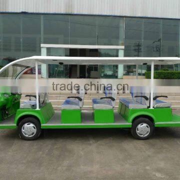 special chassis electric sightseeing car!! with bilayer thermostability glass steel