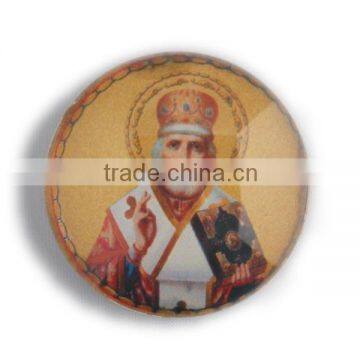 orthodox pope crystal fridge magnet