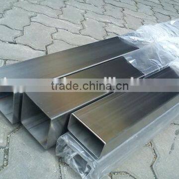 304 316 ERW 600 Grit Polished Stainless Square Steel Pipe for Furniture photo-6