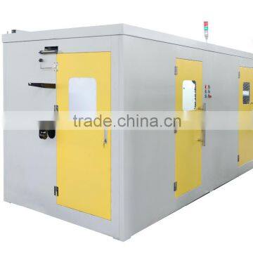 The life of high speed long automotive air-conditioning pipe horizontal braiding machine