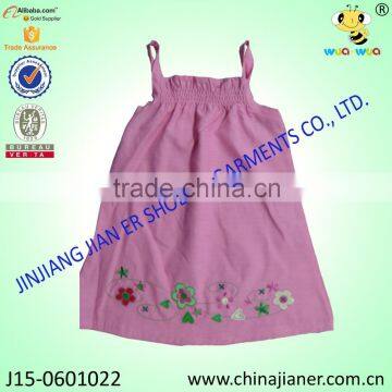 new arrival cheap sleeveless wholesale baby dress modern