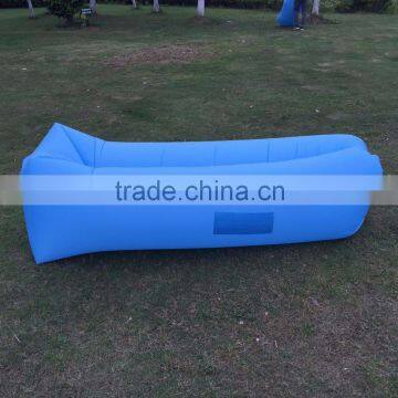 2016 New Fast Infaltable Beach Sleeping Bag Convenient Outdoor Inflatable Lounger Mattress Quick Open Lazybones Sleeping Air Bed Quality Choice photo-2