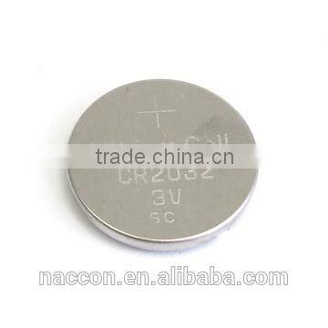 CR2032H button cell batterydd 3v lithium made in China CR2032