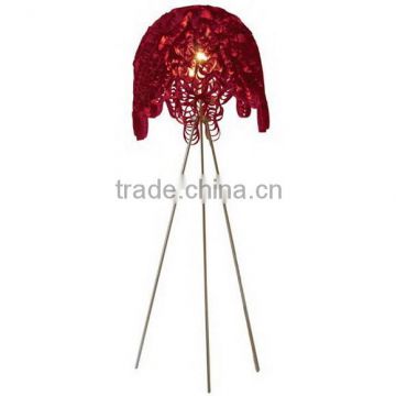 New disign Fashion type floor lamp with modern lighting for red bed floor lights