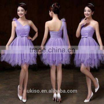 Pink Champagne Violet White Sky Blue Purple Chiffon Wedding Bridesmaid Dress Patterns Short Prom Gowns Party Princess Ball Dress photo-4