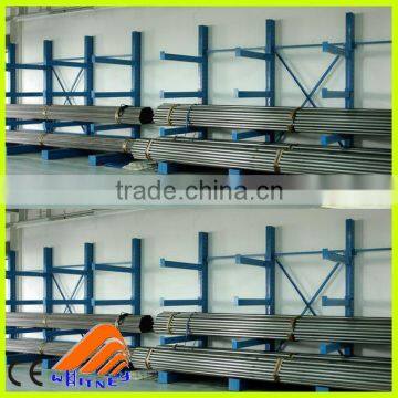 Popular design arm cantilever rack, aluminum pipe rack, cantilever shelving systems