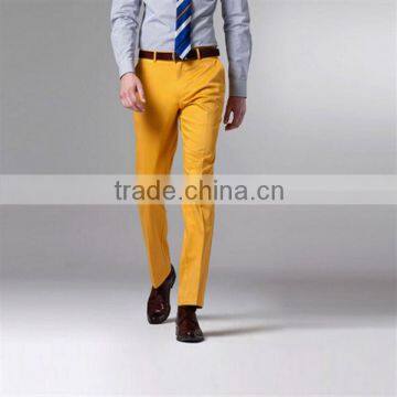 Wholesales Hand Made 100% 2014 latest high quality Men's custom pants