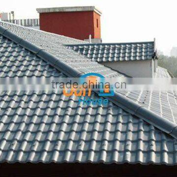 synthetic resin tile for house roof