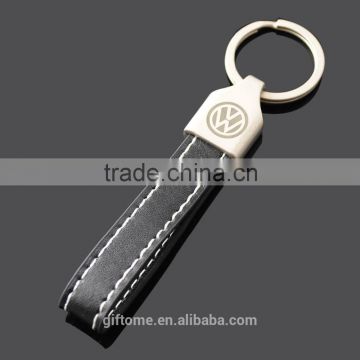 Premium quality genuine leather custom keychain