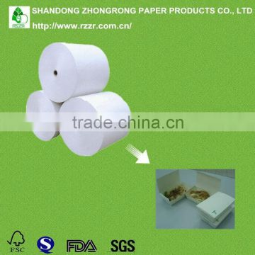 food grade lunch box paper with PE coated