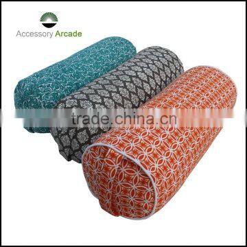 YOGA BOLSTER in Printed Cotton Canvas Fabric