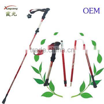 Classic telescopic folding Nordic Walking Stick