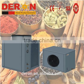 guangzhou deron air to air heat pump dryer for fruit, tobacco, vegetable drying machine