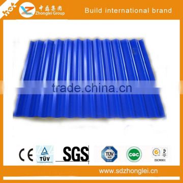 Corrugated steel sheet, color galvanized steel corrugated plate