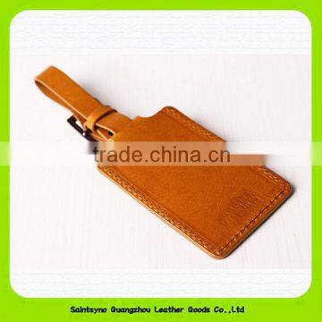 15014 Inside collect atmosphere pu leather luggage tag wholesale