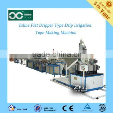mosaic flat dripper water saving drip irrigation hose extrusion line