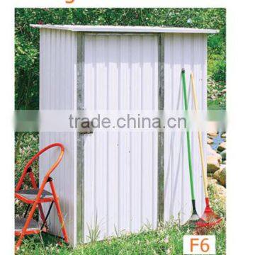 Outside Storage Metal Swing Door Shed