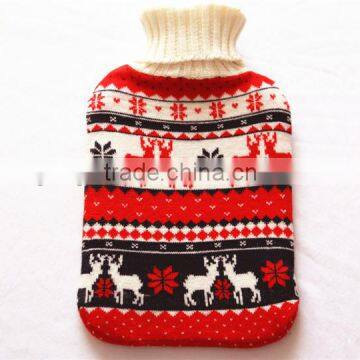 Christmas gift hot water bag cover