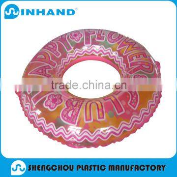 2016 PVC high-level Eco-friendly inflatable adult swim ring