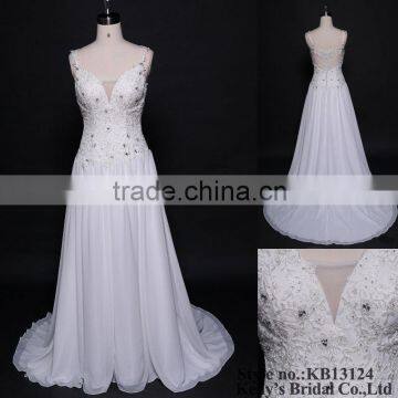 real made sexy breast beaded chiffon gown form dresses