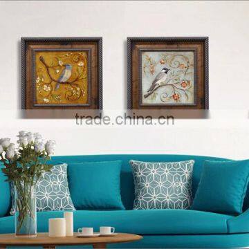 Abstract oil painting on canvas bird,handpainted modern wall art abstract canvas oil painting