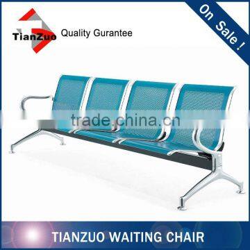 4-Seater Beam Seating Steel Chrome