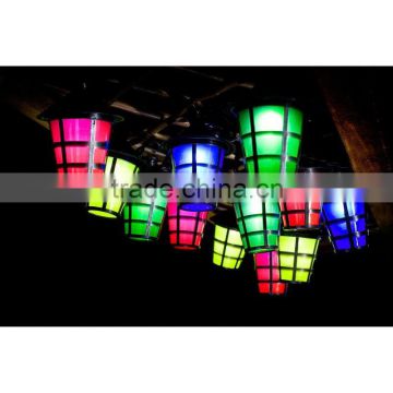 8 Metre 40 Outdoor Garden LED Solar Hanging Lantern Light Colour String Chinese